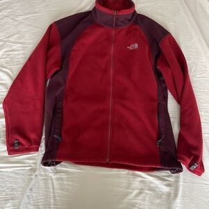 The North Face Red Fleece Denali Jacket